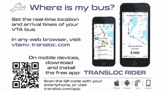 Bus tracker information